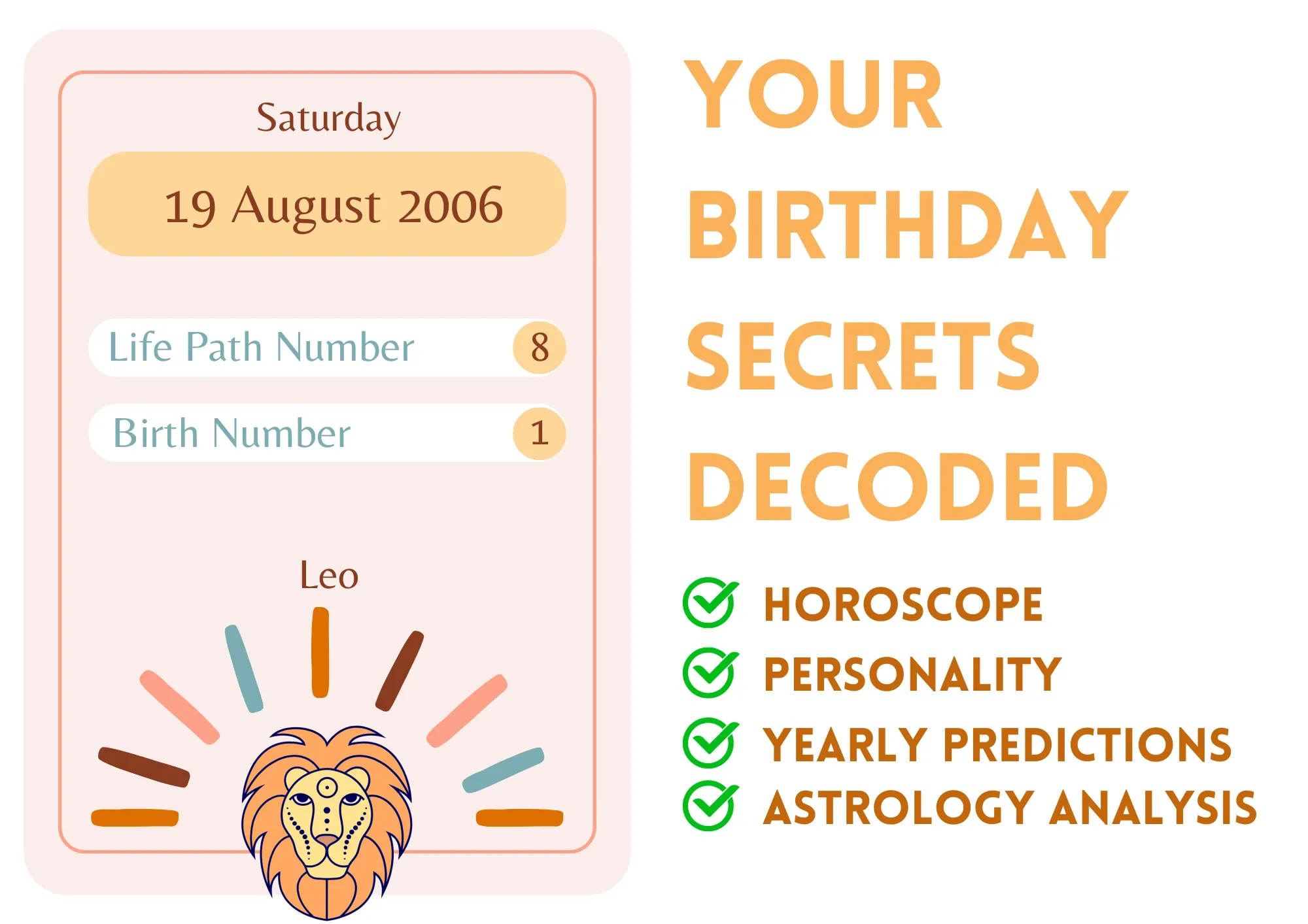 0f2f6eaae37ff5cc712d8a7e699a7c39 Born on August 19, 2006? Learn About Your Leo Zodiac Sign and Traits