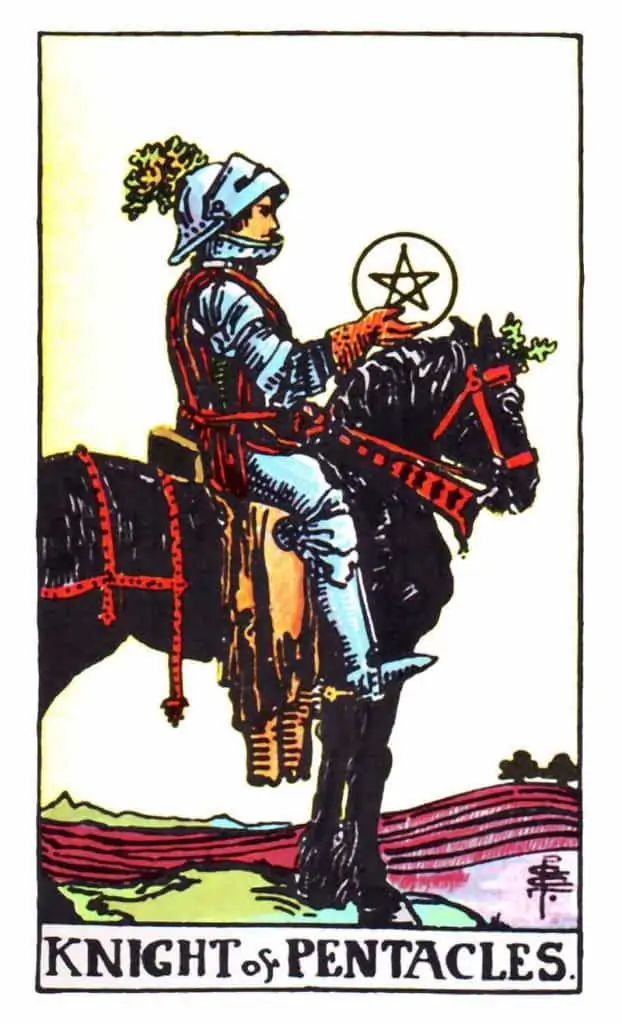 16dad43490d4cbe83142103ead5f82b8 What Does the Knight of Pentacles Mean for Yes or No Questions?