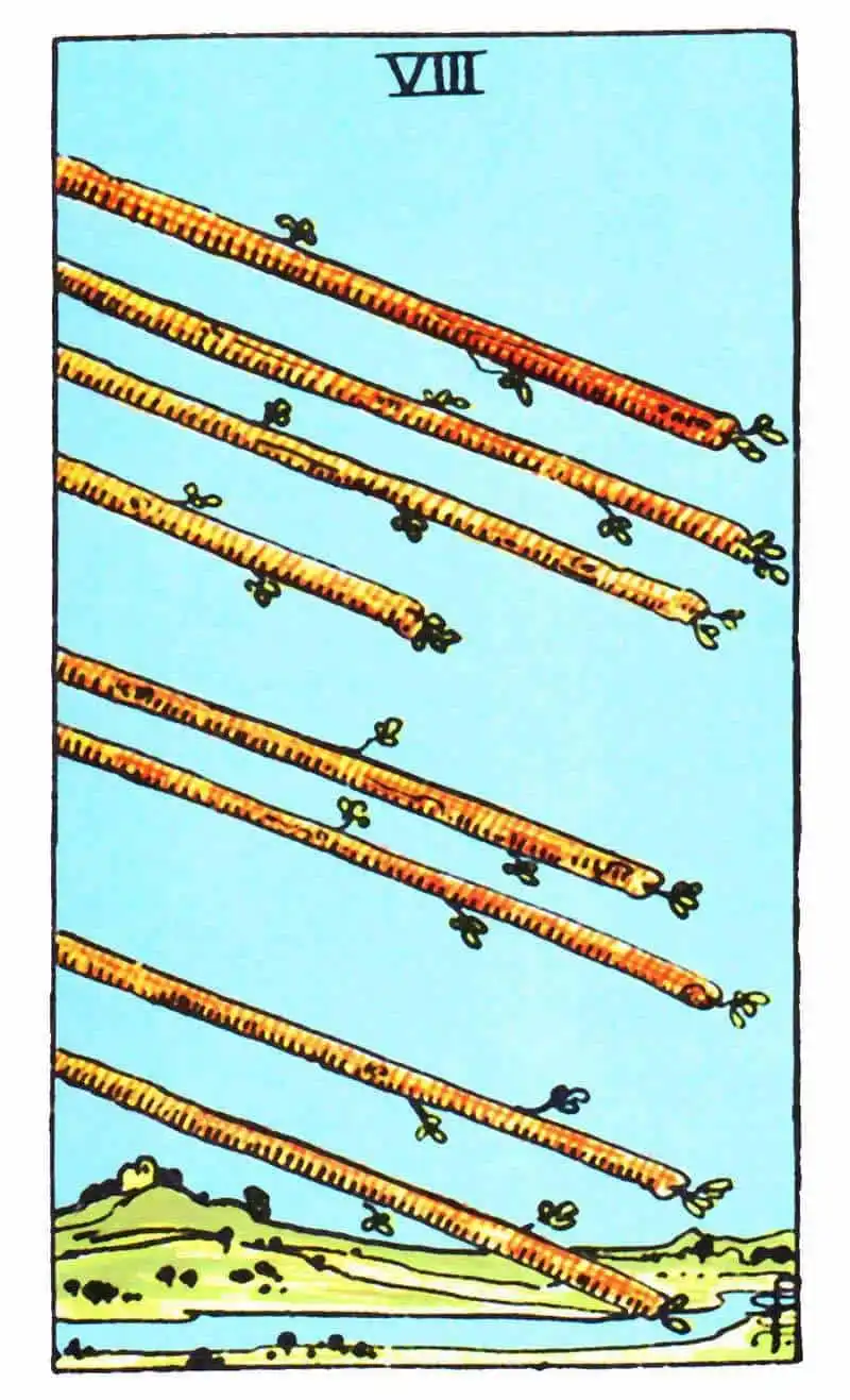 22352a8a979a8f2a4bc9a6c0ea2c5a42 Is the 8 of Wands Reversed a Yes or No? Tarot Interpretation