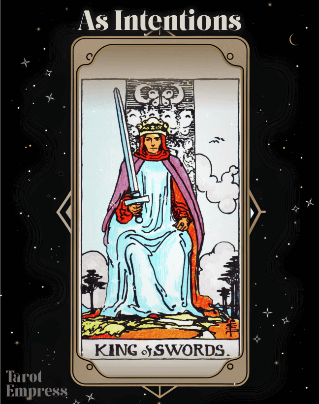 34e4bc760553433f9a6d8606ee56fde8 King of Swords as Intentions: Understanding Truth, Justice, and Integrity