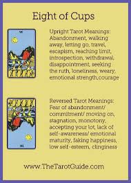 4-2 Understanding the Eight of Cups Reversed: Key Advice for Letting Go