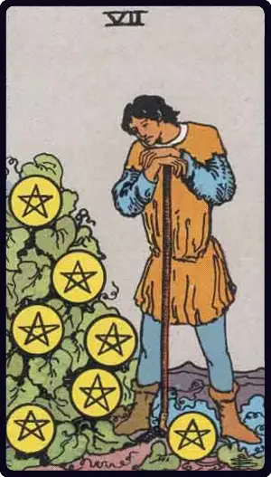 5a83d621970ac02dadd7e1168afb022f Seven of Pentacles and Intentions: What This Tarot Card Means for Your Path