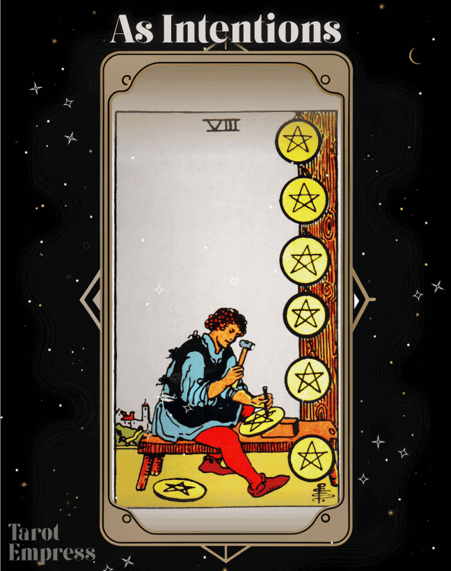 6de71a7a0433ad4a05f0efa8e4a85d71 What Does the Eight of Pentacles Reveal About Intentions in Tarot?