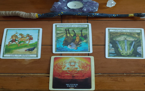 three of wands as intentions