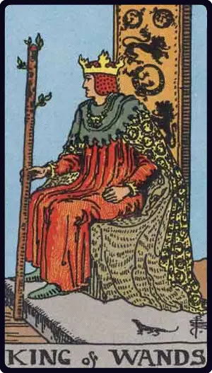 87e156523ce6a6b6d123c2ec06facb18 Deciphering Intentions: The King of Wands Tarot Guide