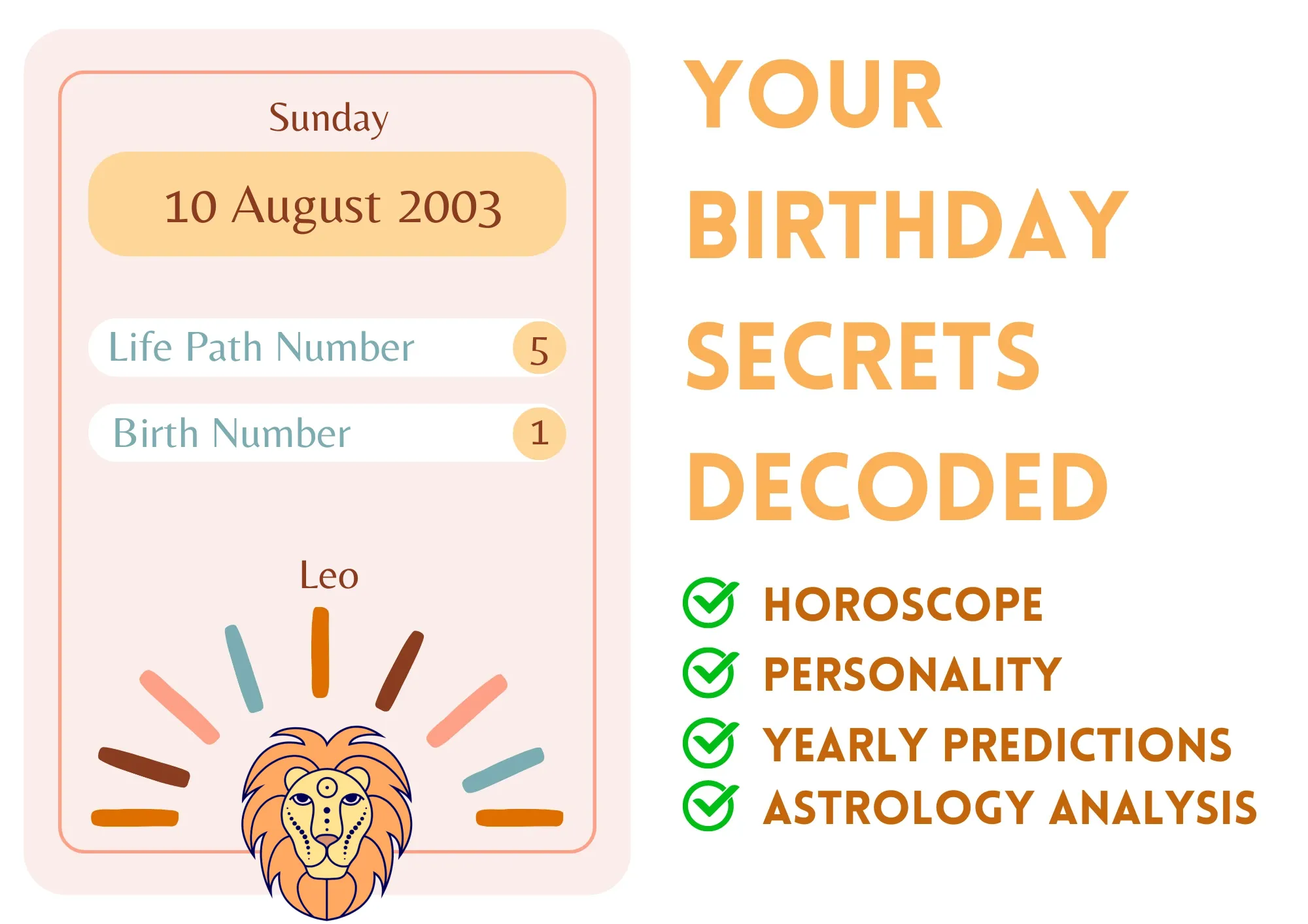 899da13e6296b28740aa0160e595c30b August 10, 2003 Zodiac Sign: Discover the Leo Personality and Traits