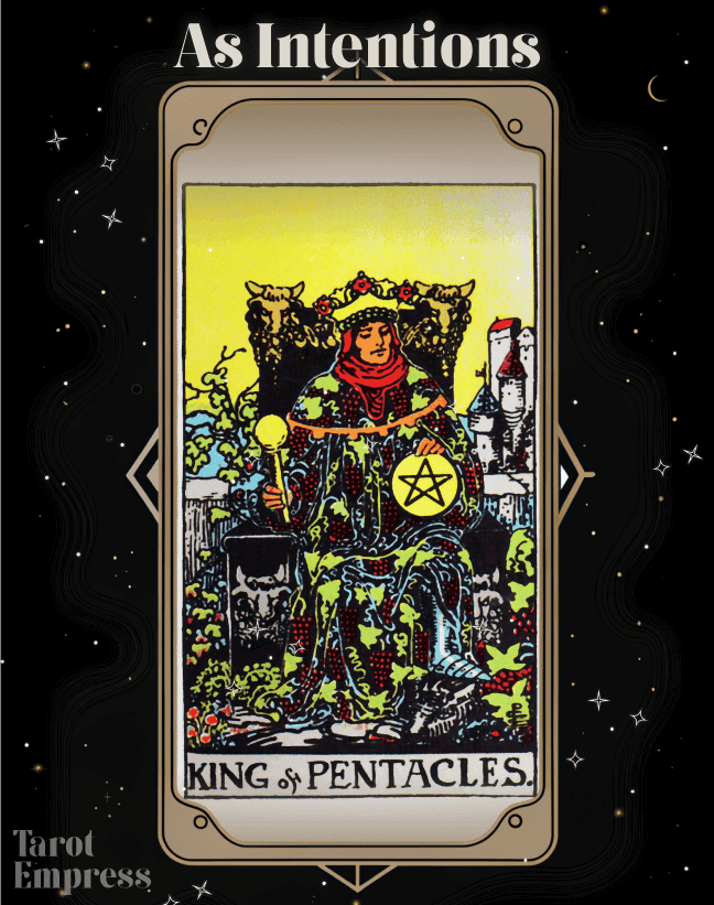 a8377963ef6064674a79f40d5da48fc8 What Does the King of Pentacles Reveal About Intentions of Wealth and Success?