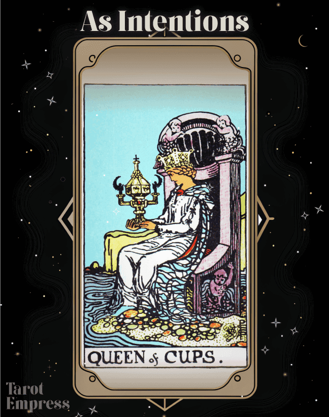 c12872c16bc378639beca6a0bd32a99f What Does the Queen of Cups Mean for Your Intentions? Exploring Emotional Connections