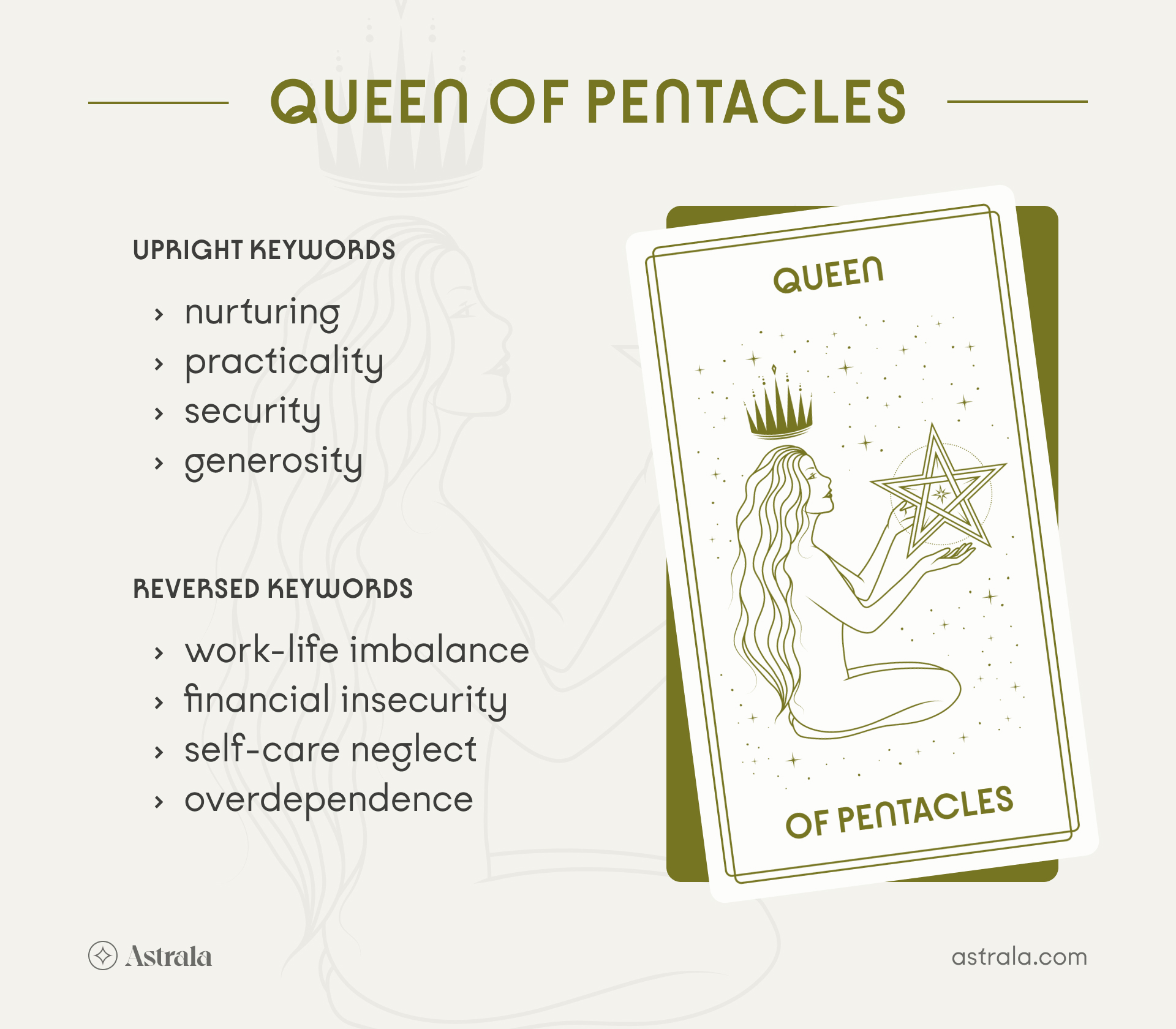 e7c7ad664e11723b26f0e48dddcd59cc Queen of Pentacles Tarot Advice: Nurture Your Resources for Long-Term Success