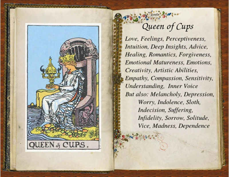 fde1a421618eb423dd1f6bbfa66dded6 What Does the Queen of Cups Reversed Mean? Tarot Advice for Emotional Healing