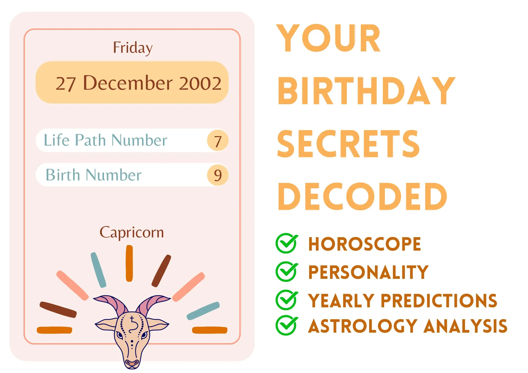 6cc169fb9d21571763d65cde0e73f302 Born on December 27 2002 Your Zodiac Sign is Capricorn